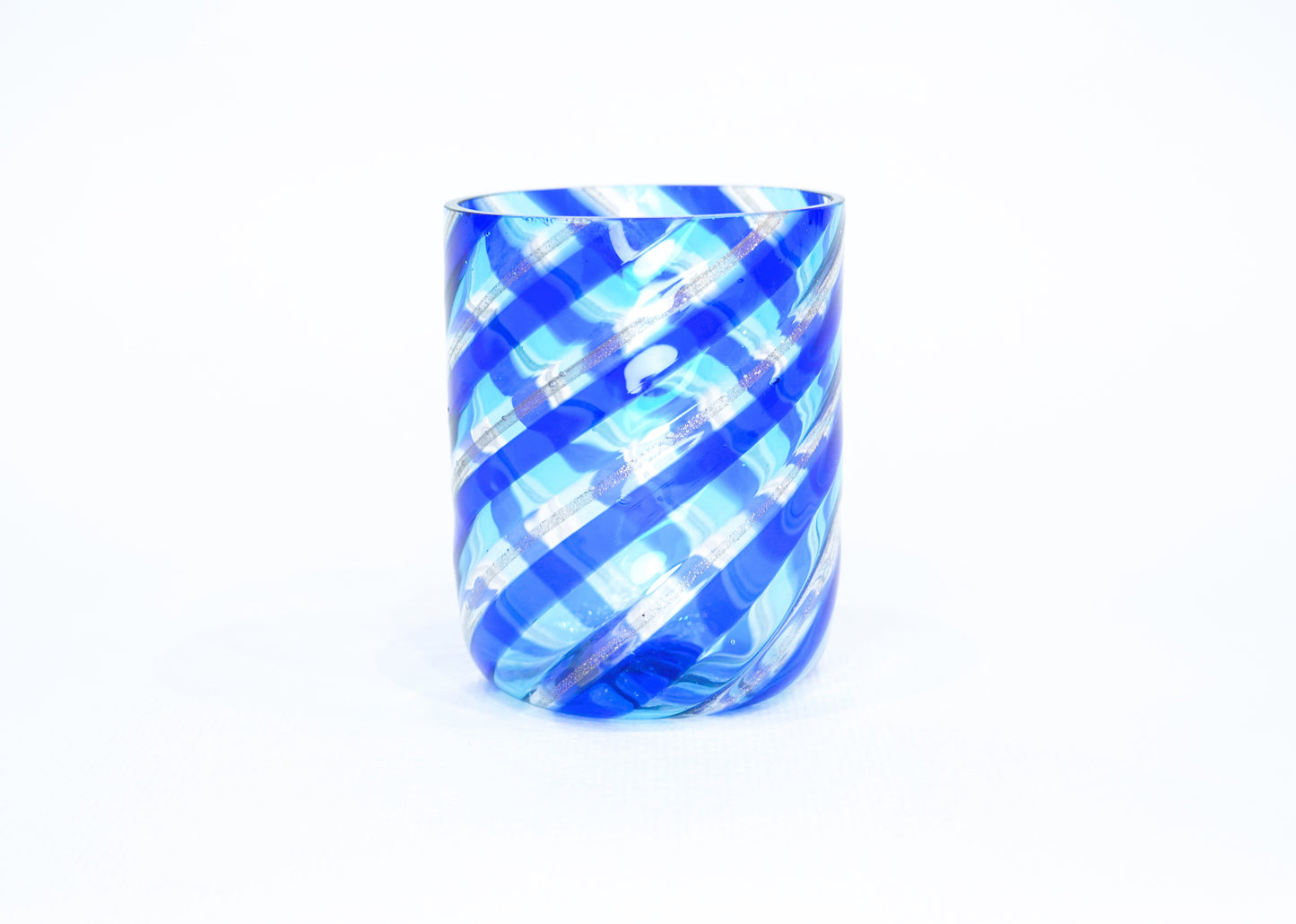 "Must Have" - Shot Glass in Murano Glass Blown Filigree Technique