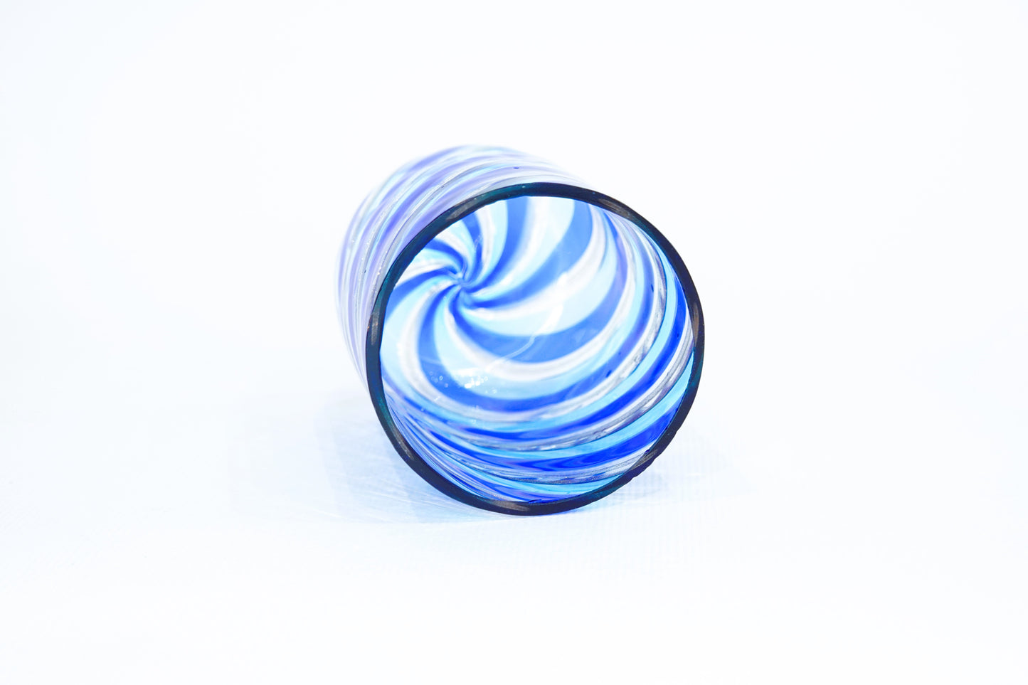 "Must Have" - Shot Glass in Murano Glass Blown Filigree Technique