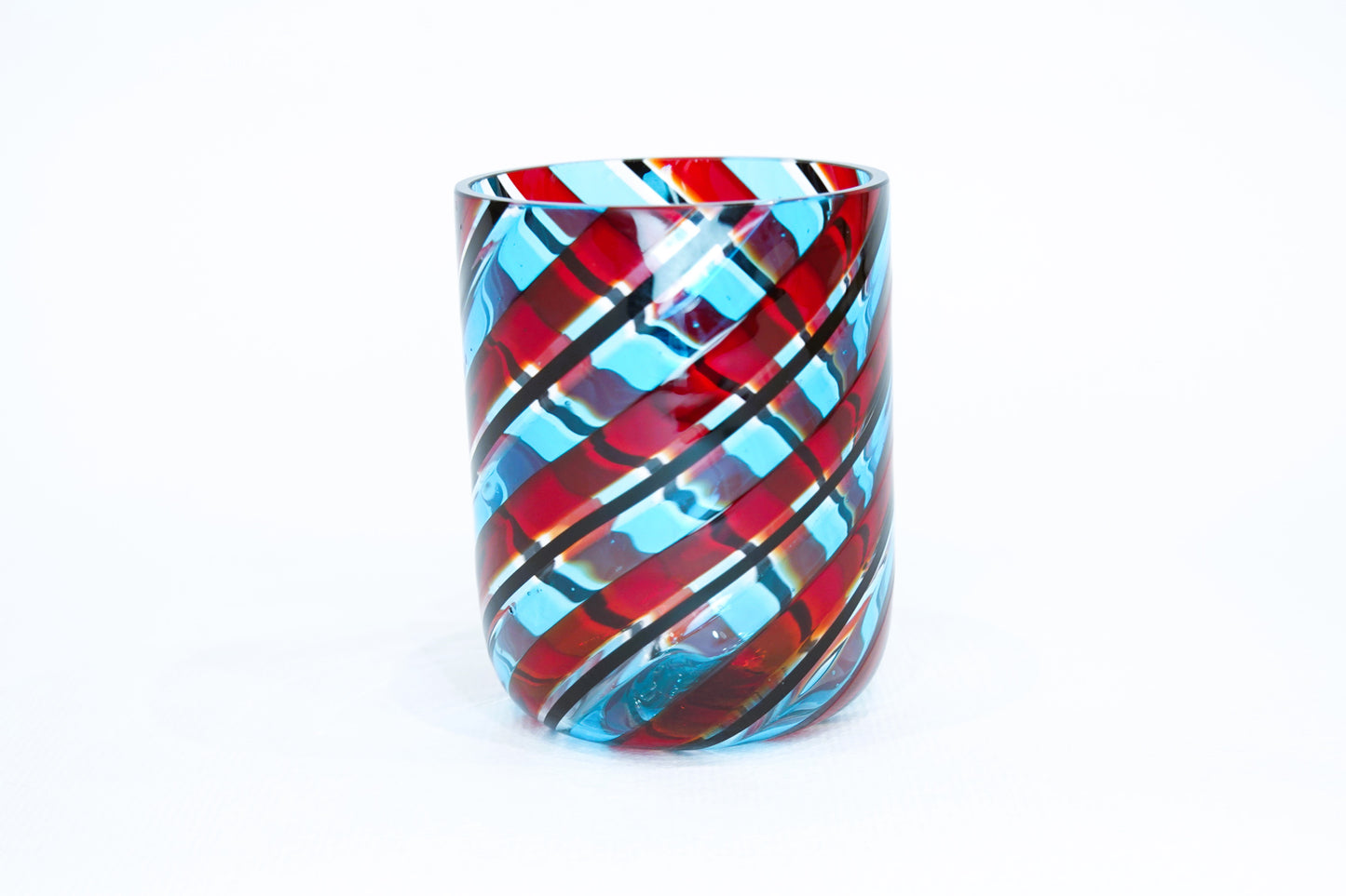"Must Have" - Shot Glass in Murano Glass Blown Filigree Technique