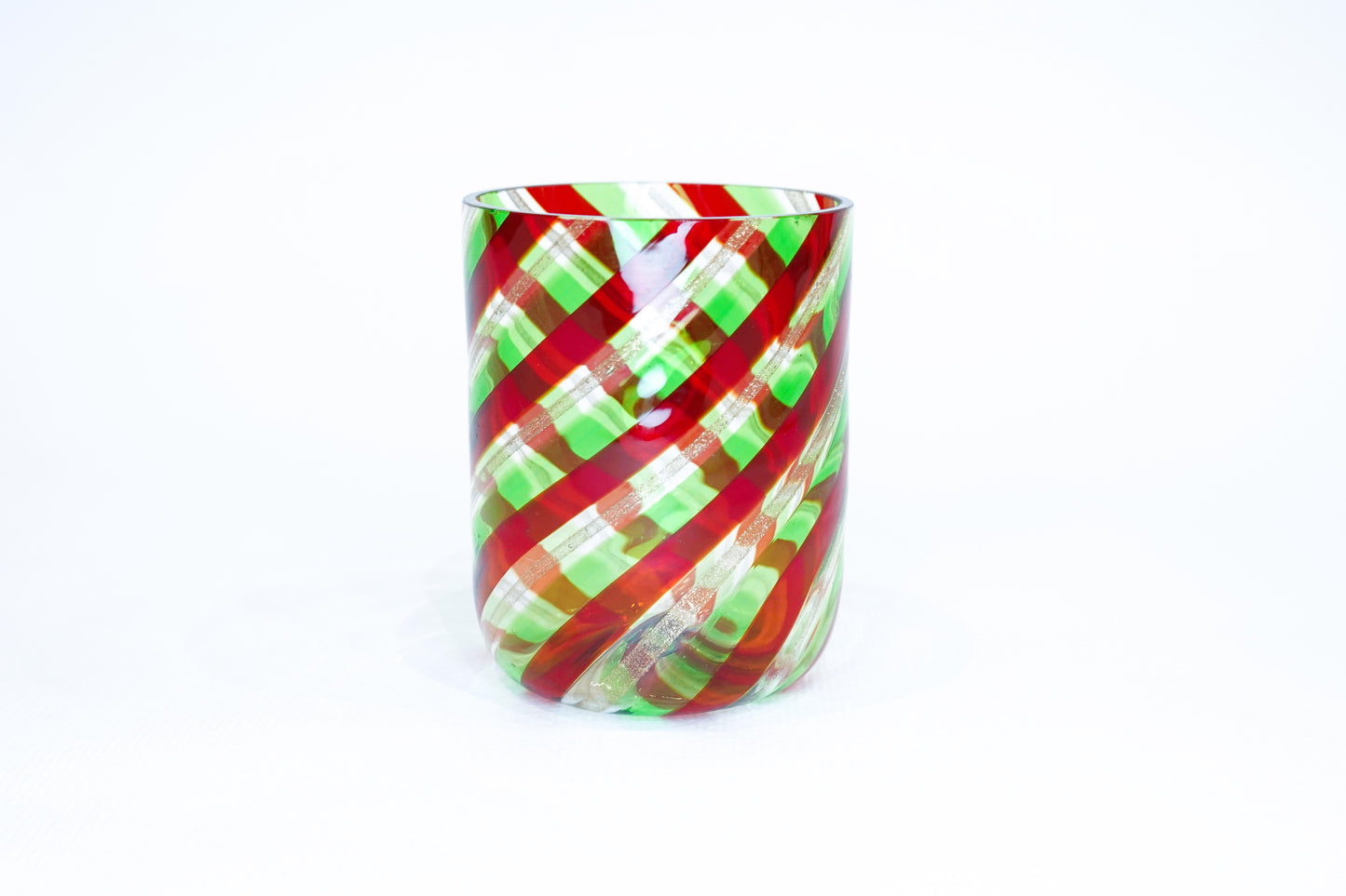 "Must Have" - Shot Glass in Murano Glass Blown Filigree Technique