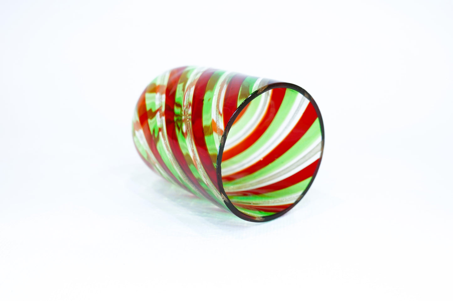 "Must Have" - Shot Glass in Murano Glass Blown Filigree Technique