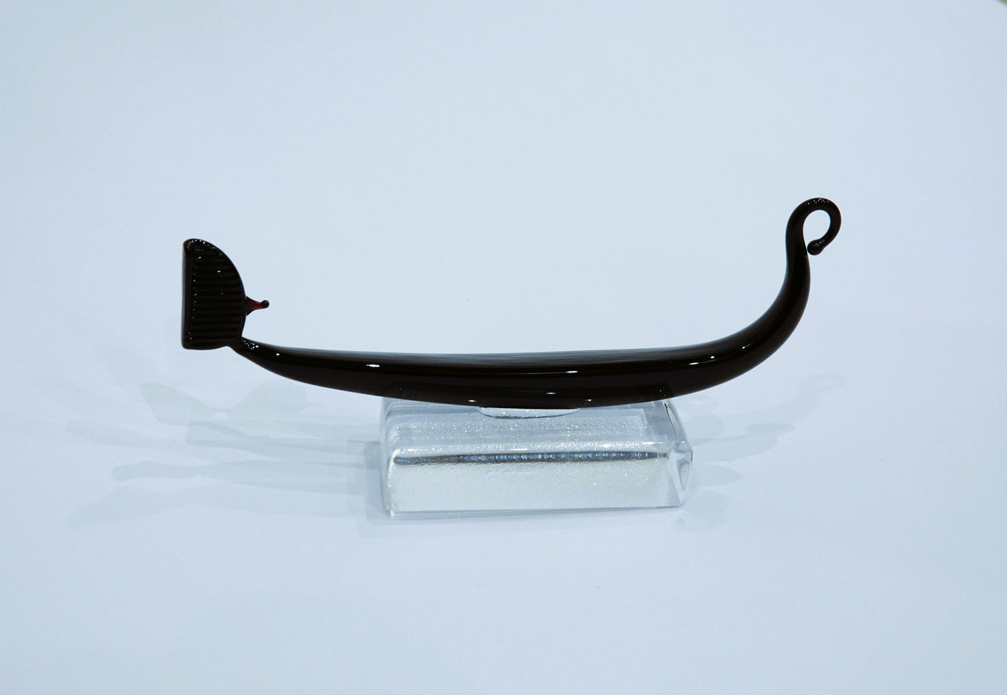 Gondola Stilizzata in Vetro di Murano
