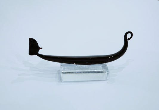 Stylized Gondola in Murano Glass